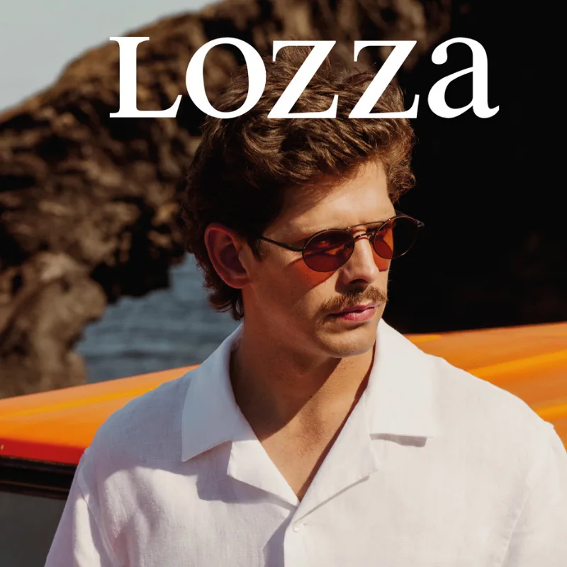 Monturas clásicas y vintage de gafas Lozza originales.