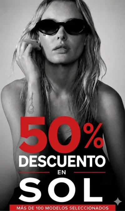 ste verano marca tendencia con las gafas de sol de tus marcas favoritas. Encuentra tu estilo en nuestras ópticas y tienda online.